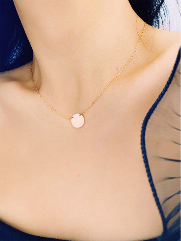 Jo Disc With Mini Paper Clip Chain