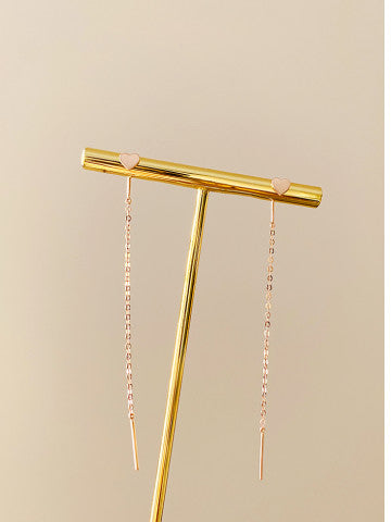 Jo Heart Thread Stud