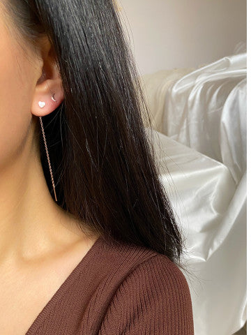 Jo Heart Thread Stud