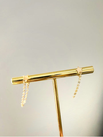 Jo Star Chain Stud