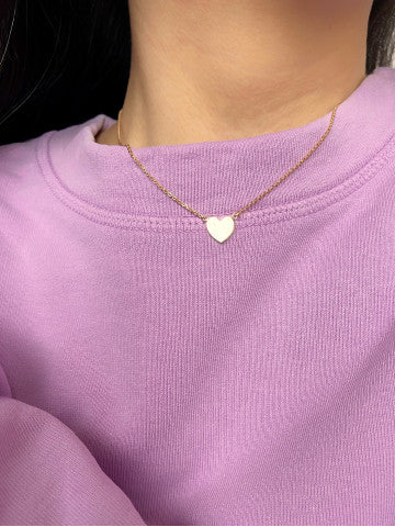 Jo Heart Chain Necklace