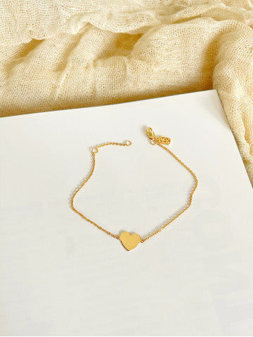 Jo Heart Chain Bracelet
