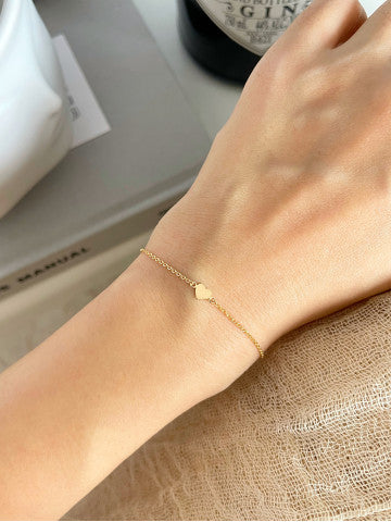 Jo Mini Heart Chain Bracelet