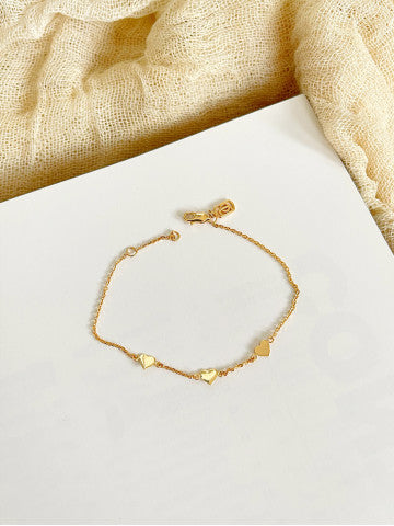 Jo 3 Mini Heart Chain Bracelet