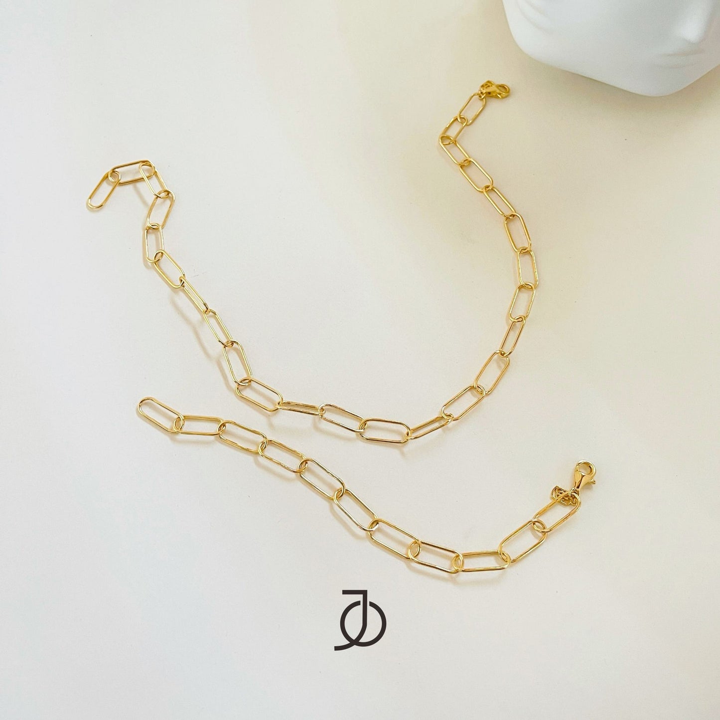 Jo Long Oval Link Chain