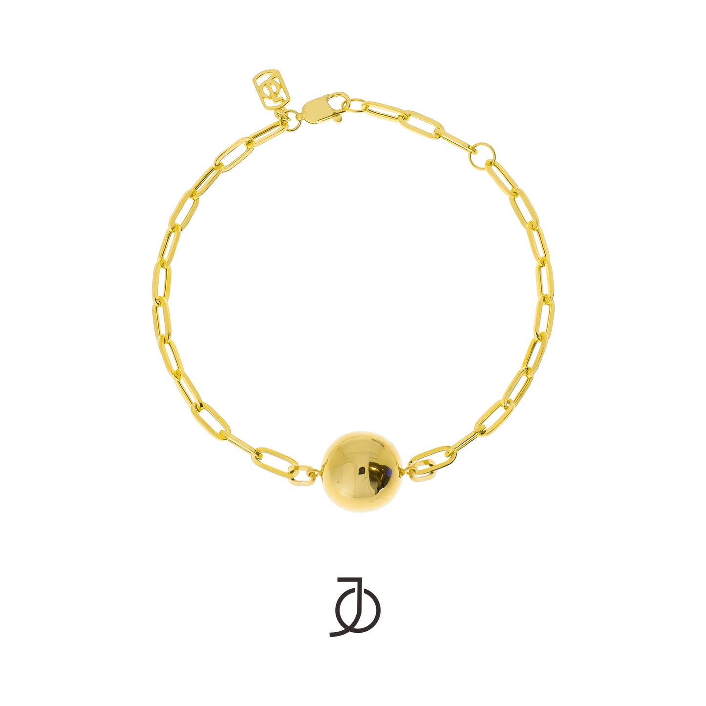 JO Ball Bracelet With Paper Clip 17k
