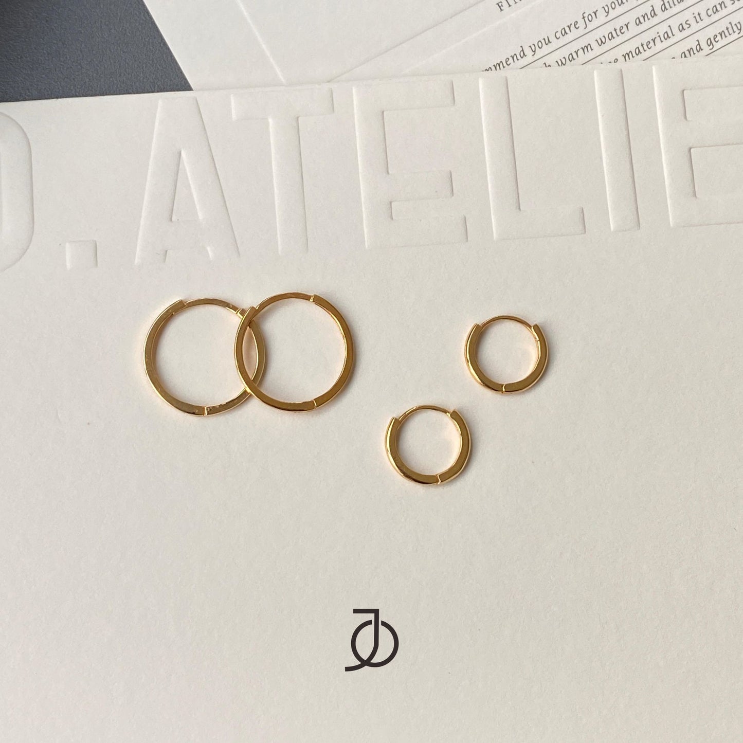 JO Anting Emas - Huggies Earring