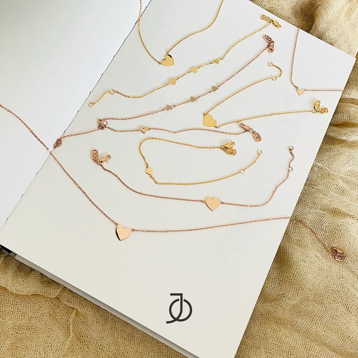 Jo Mini Heart Chain Necklace