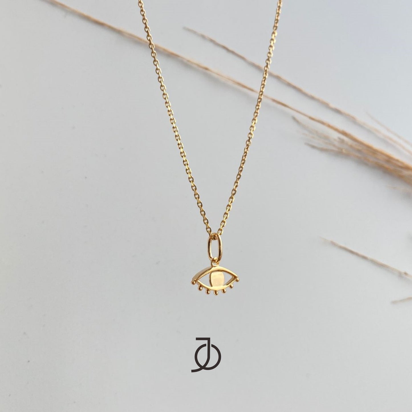 JO Evil Eye Amulet Pendant