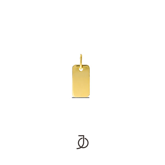 JO Rec Tag Pendant