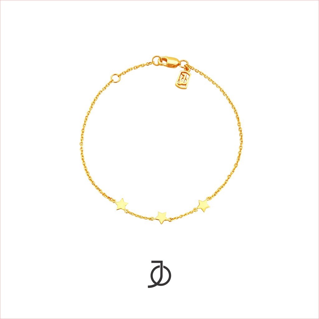 JO 3 Star Chain Bracelet