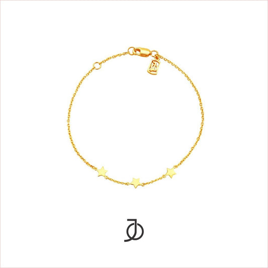 JO 3 Star Chain Bracelet