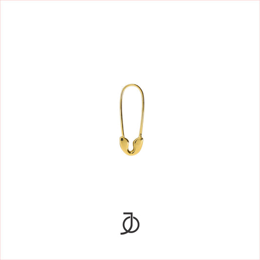 JO Safety Pin Earrings