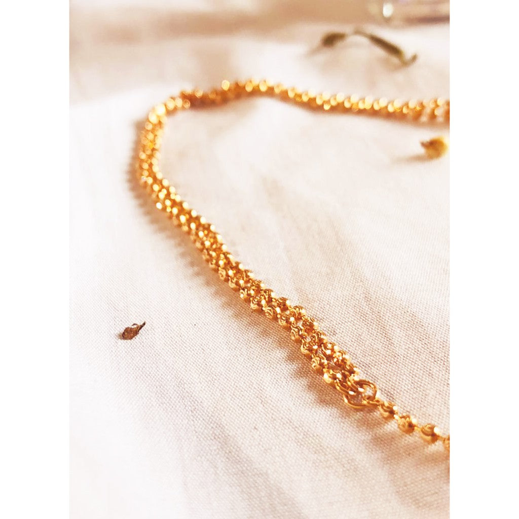 JO DOUBLE LAYER BEADED BRACELET
