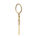 JO Chiming Mini Diamond And Bar Earrings