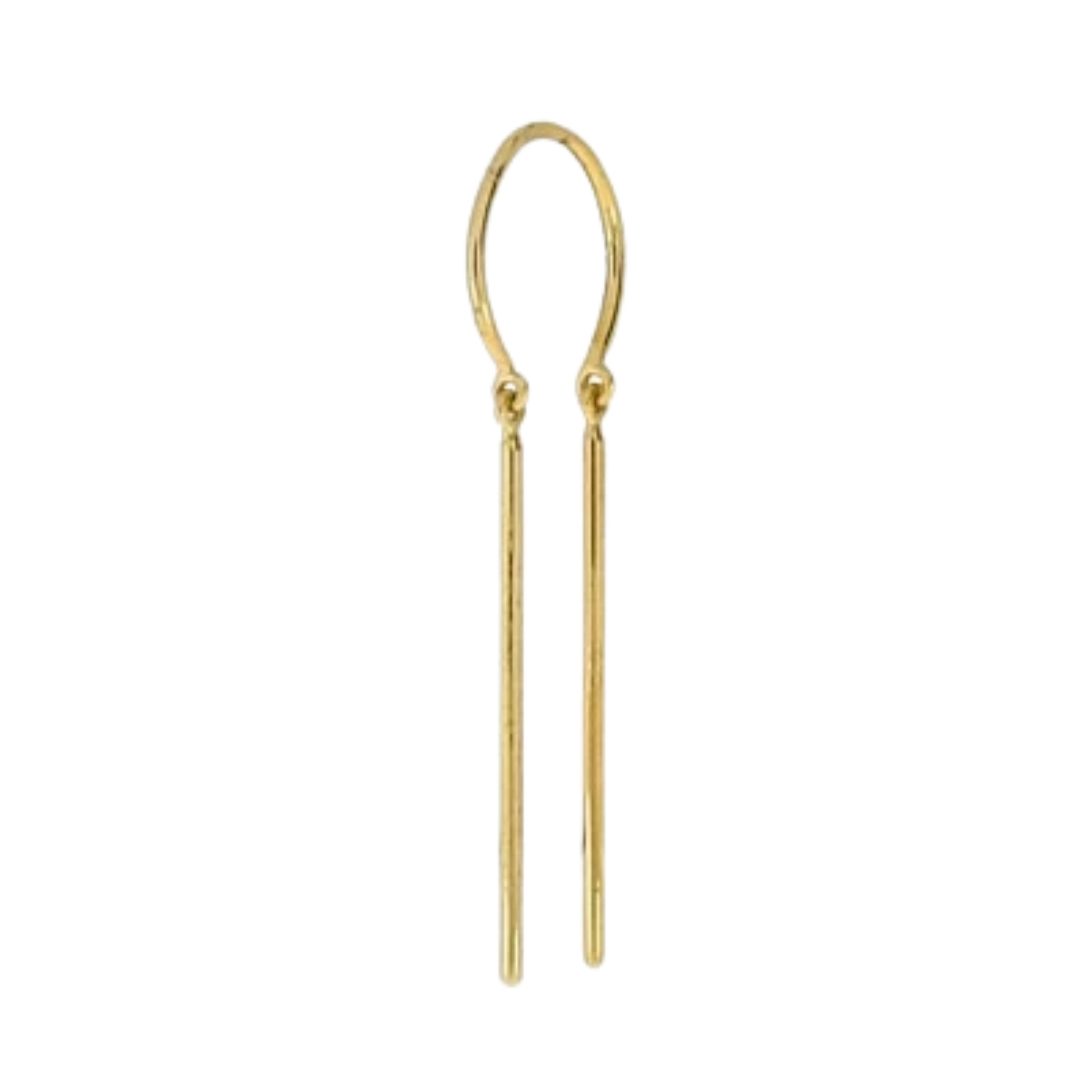 JO Double Thin Bar Earrings