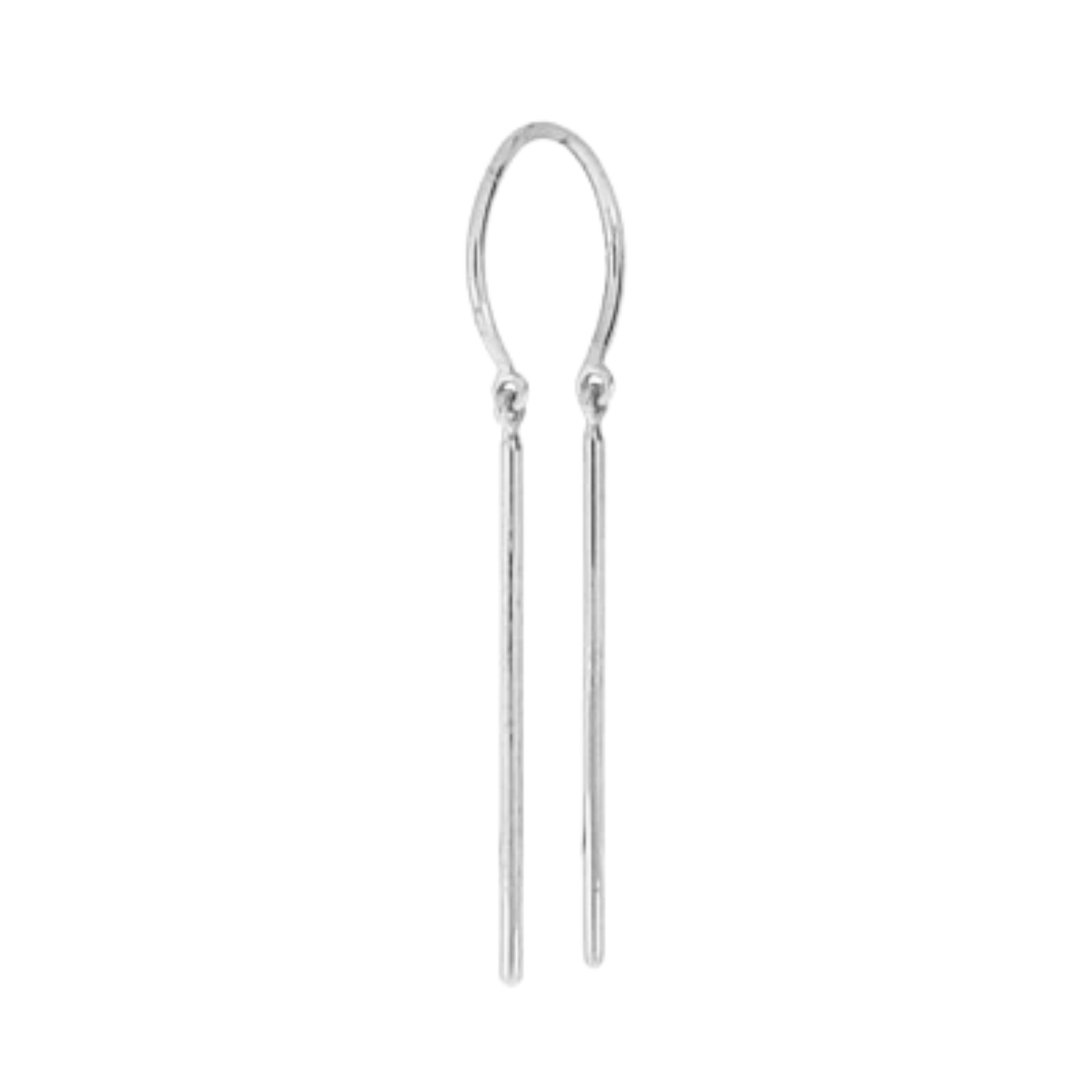 JO Double Thin Bar Earrings