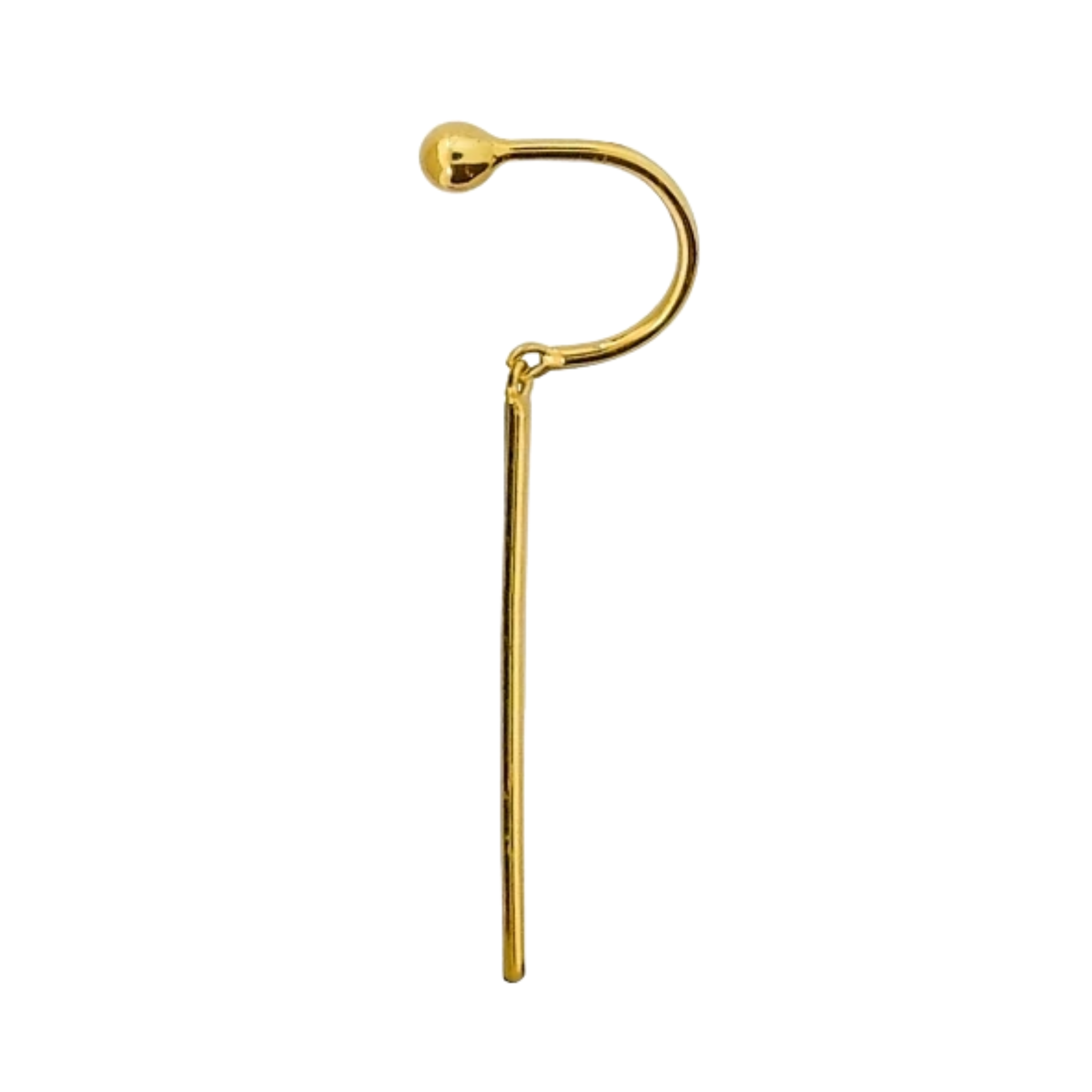JO Mini Ball Dangling Bar Earring