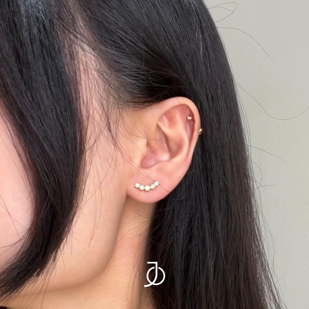 JO Curve 5 Mini Diamonds Flat Back