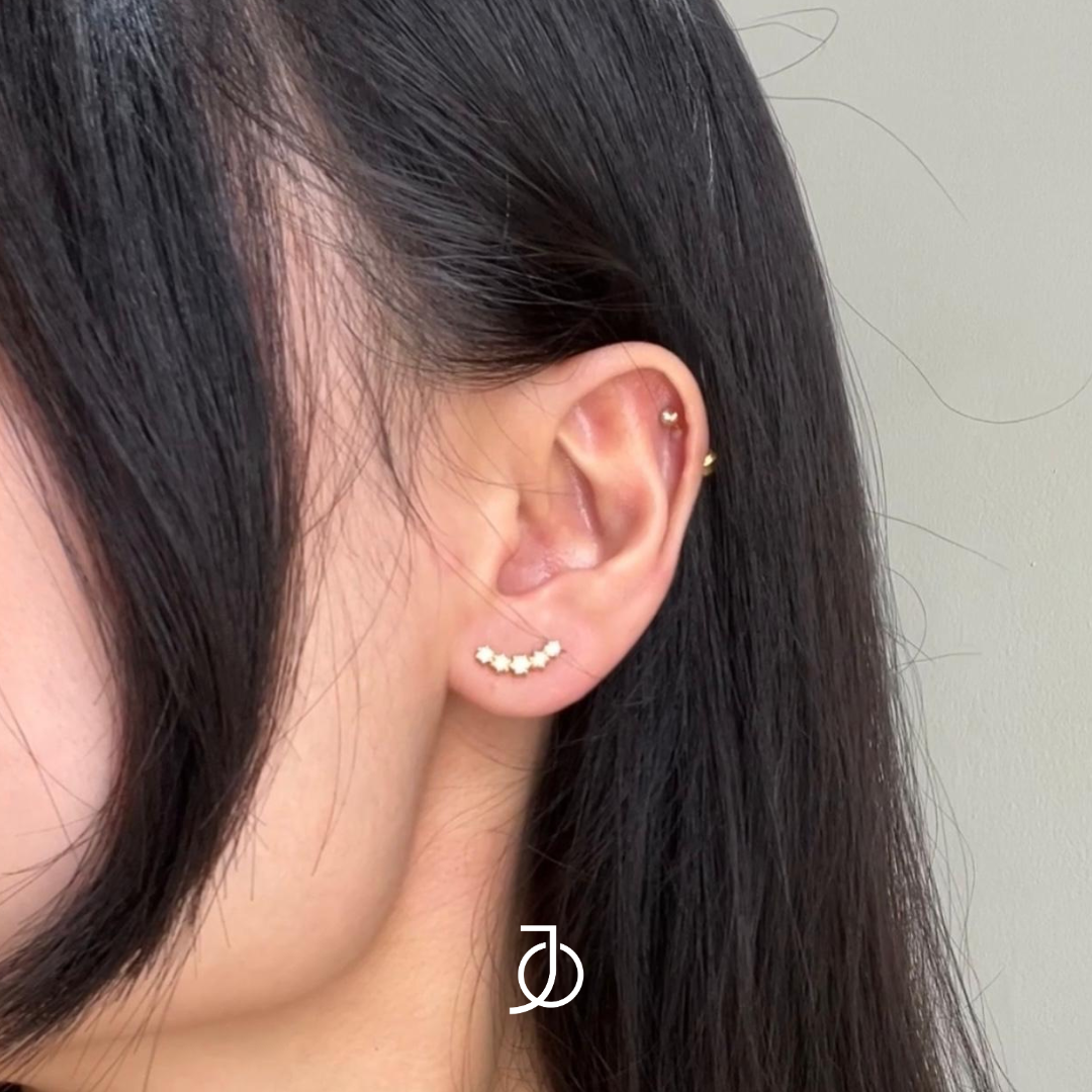 JO Curve 5 Mini Diamonds Flat Back