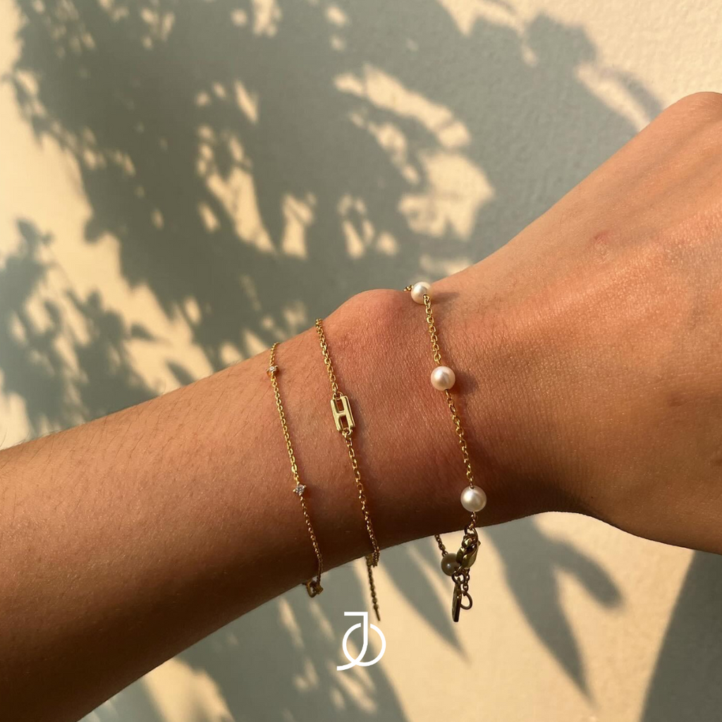 JO Pearl By The Yard Bracelet