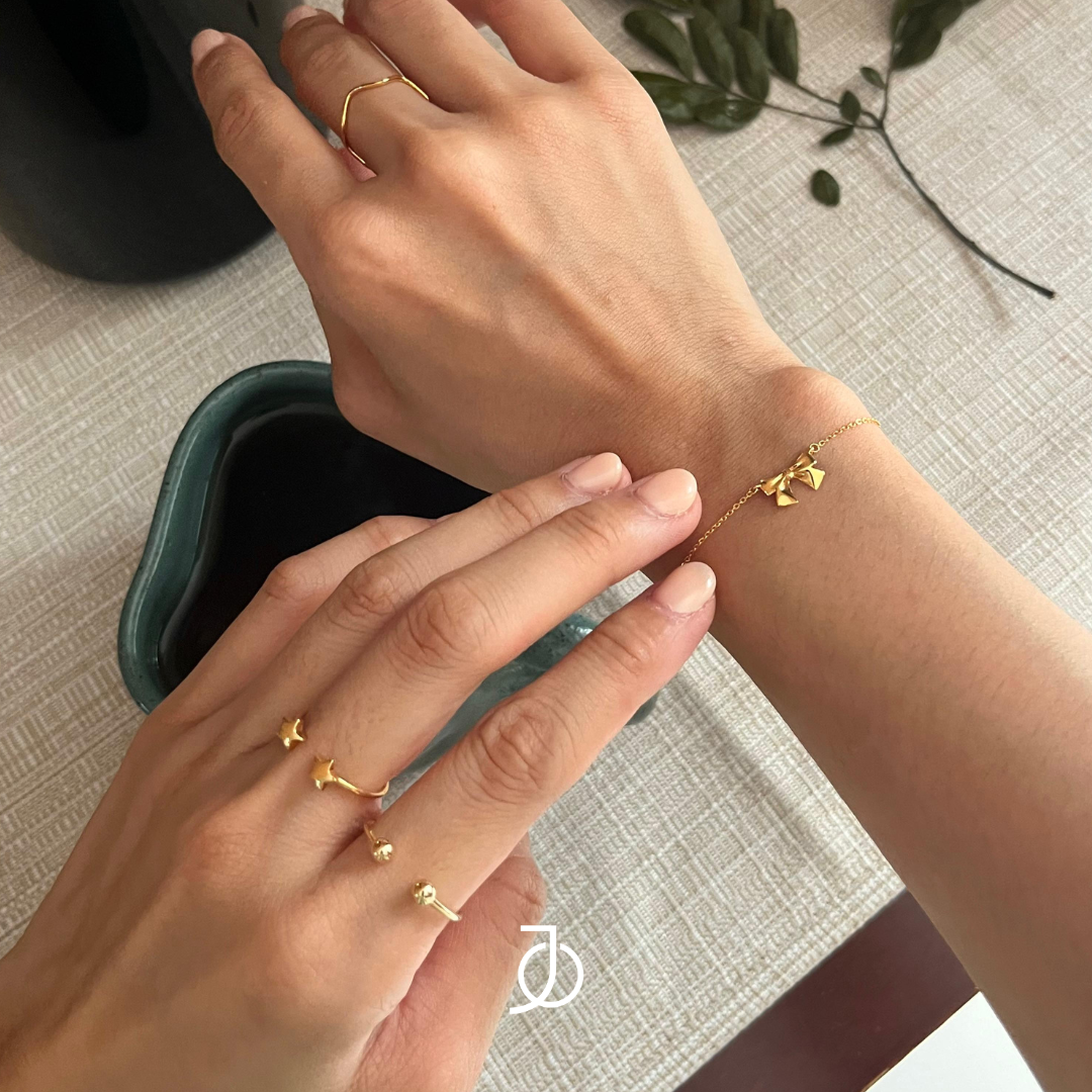 JO Dome Star Open Ring 17k