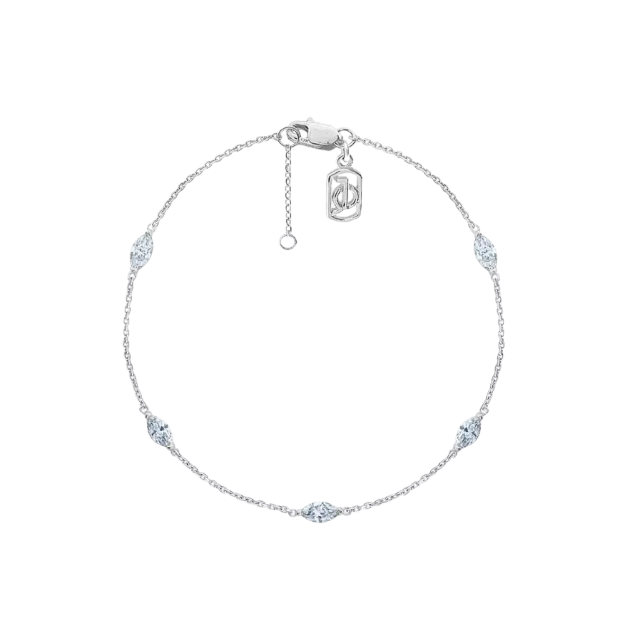 JO 5 Marquise Chain Bracelet