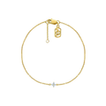 JO Mini Clover Diamond Chain Bracelet