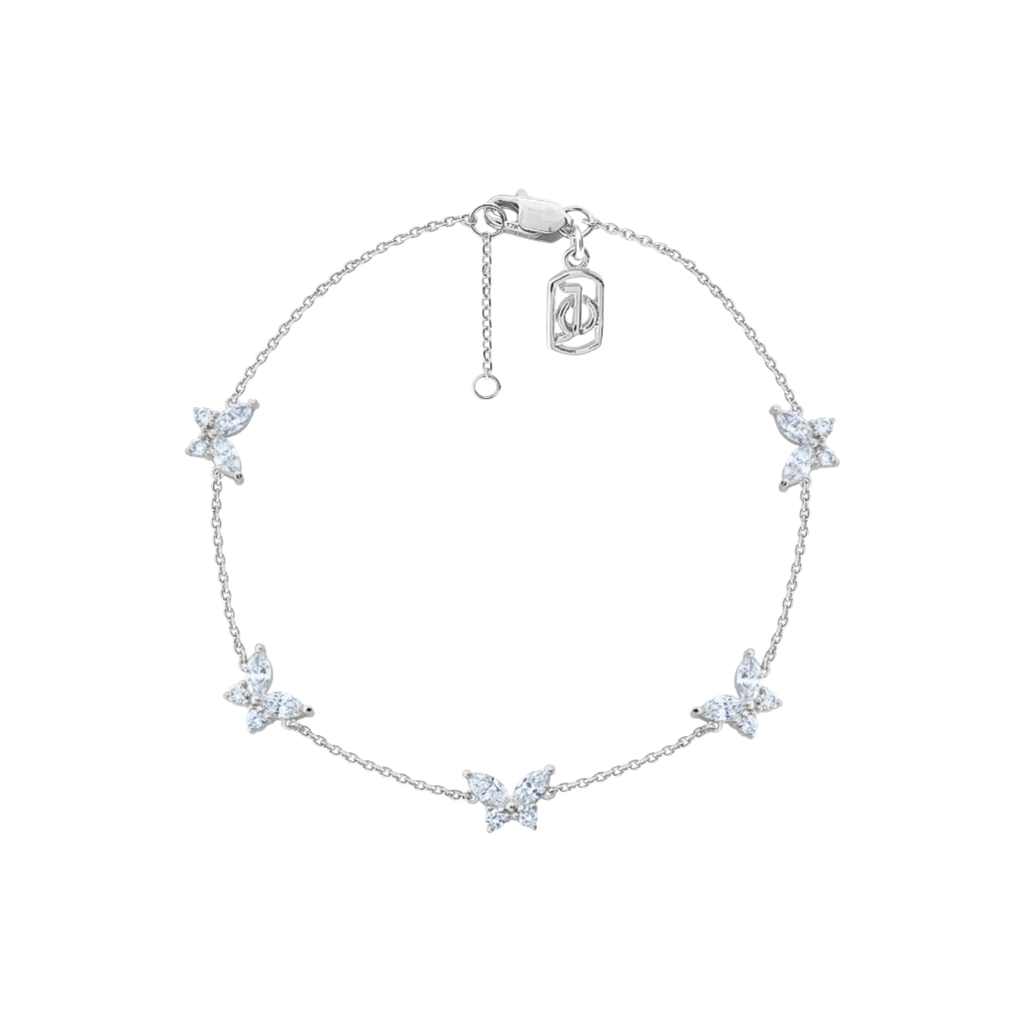 JO 5 Marquise Butterfly Bracelet