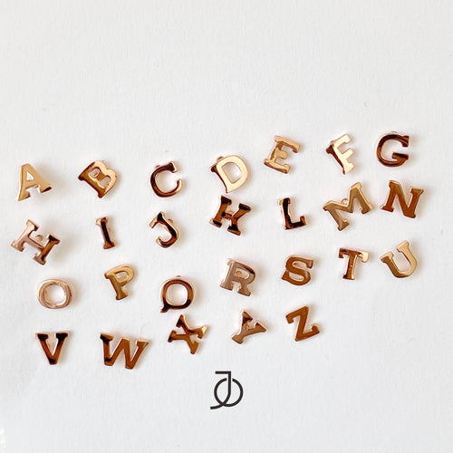 JO Alphabet Studs