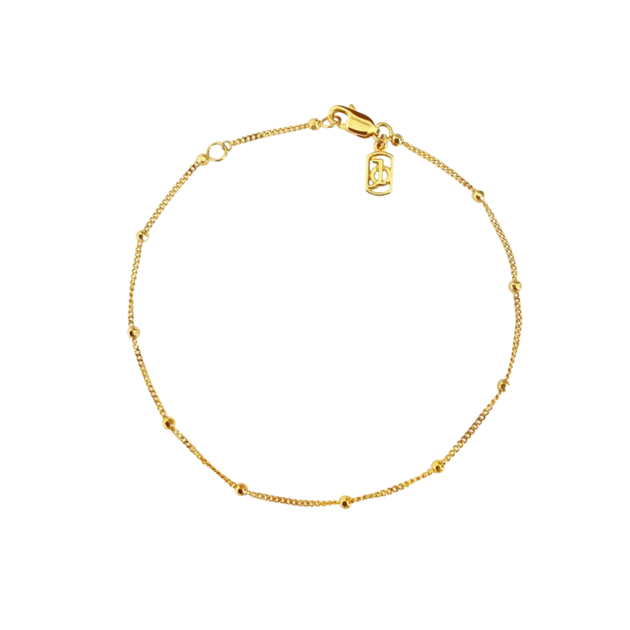Jo Gold Ball Anklet