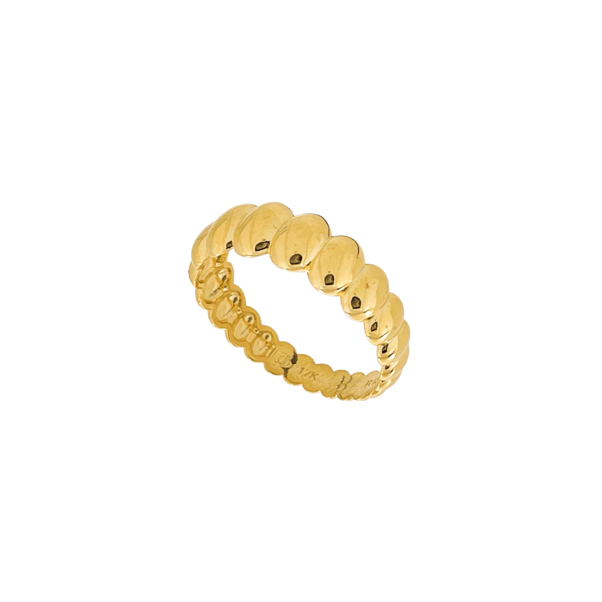 JO Fluted Bold Ring