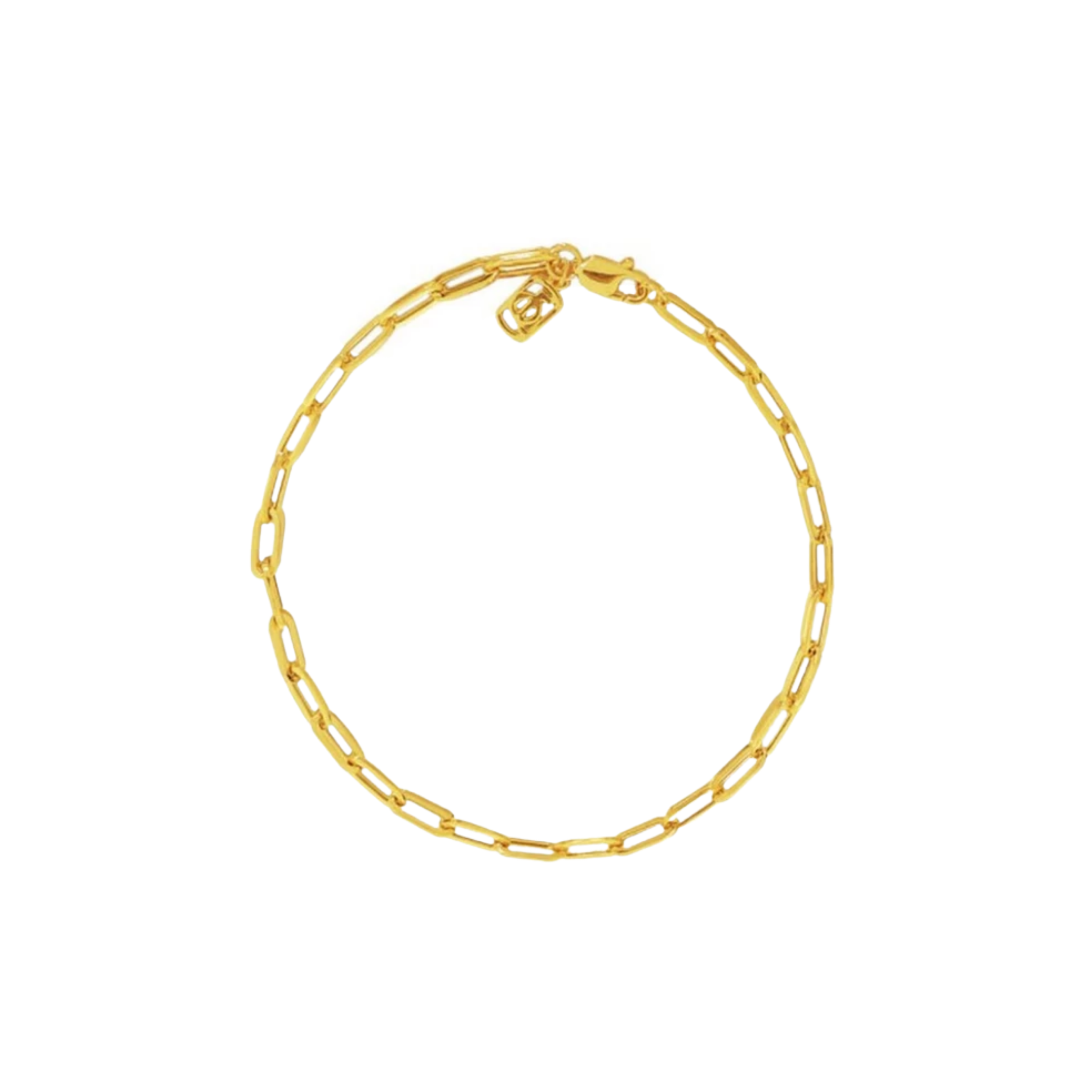 JO Paper Clip Bracelet