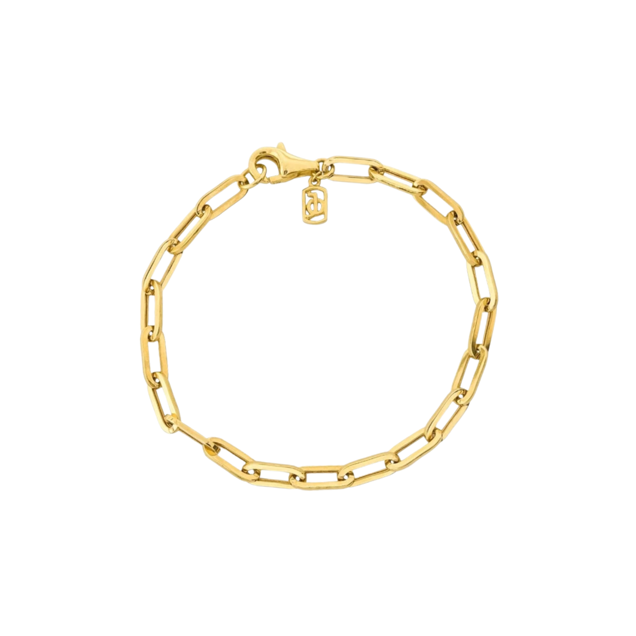 JO Paper Clip Bracelet