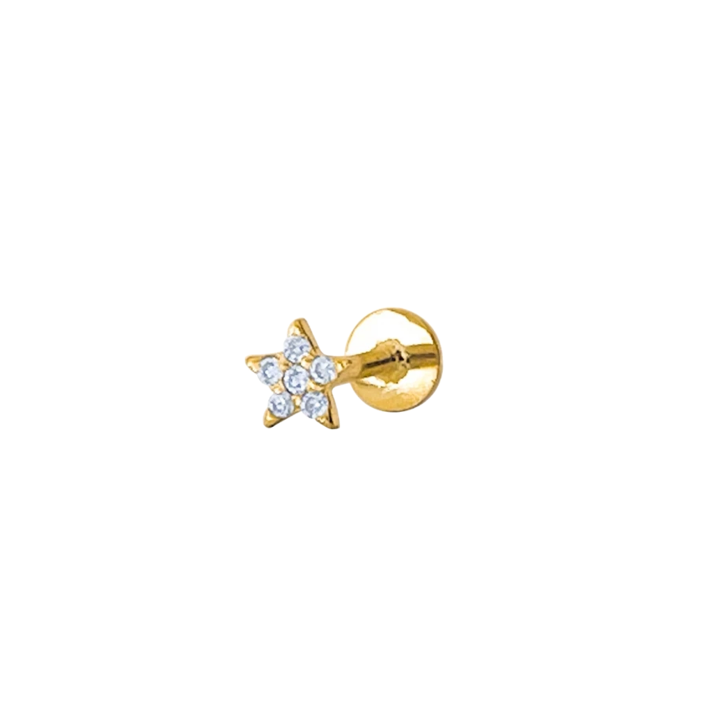 JO Pave Star Flat Back