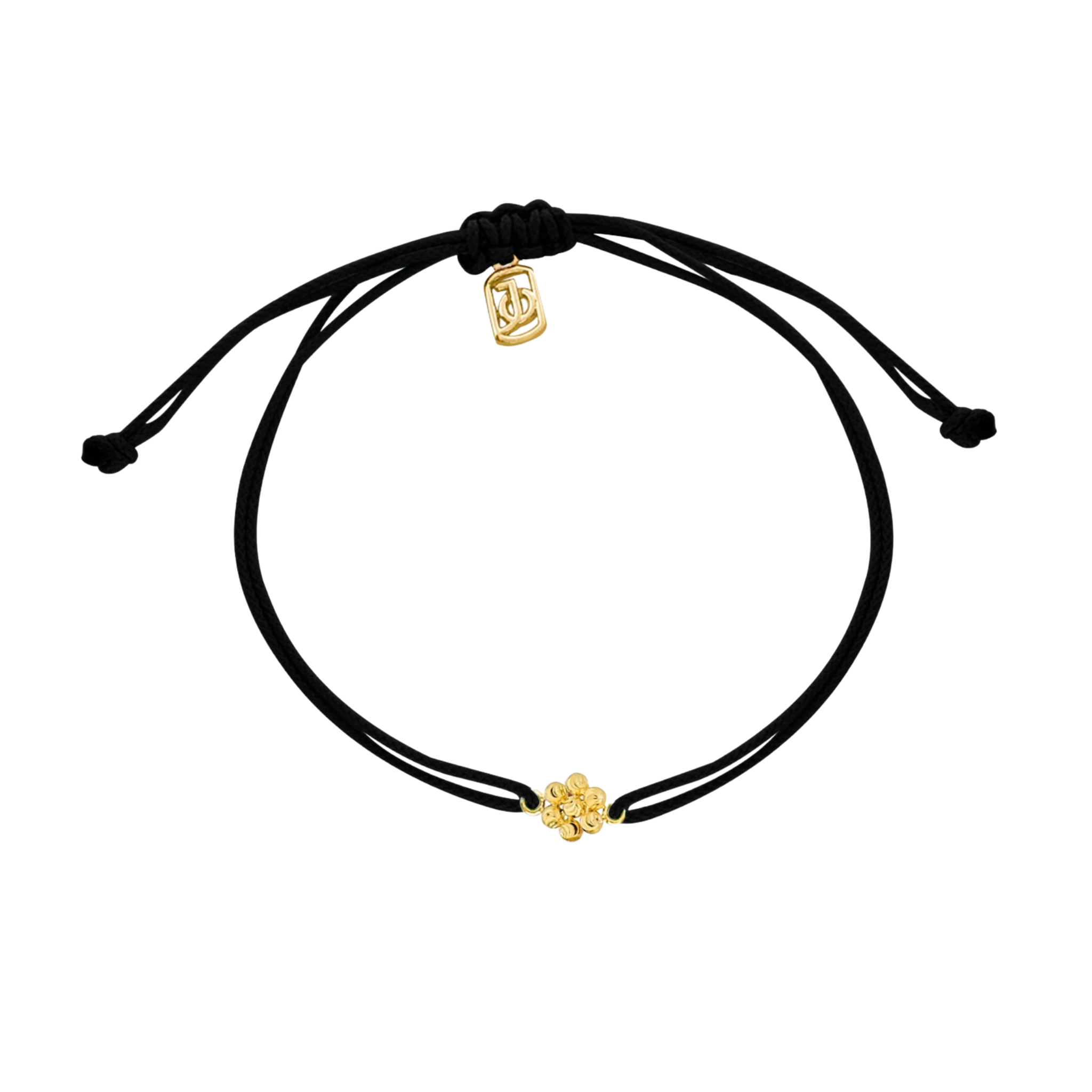 JO Mini Diamond Solitaire On Cord Bracelet