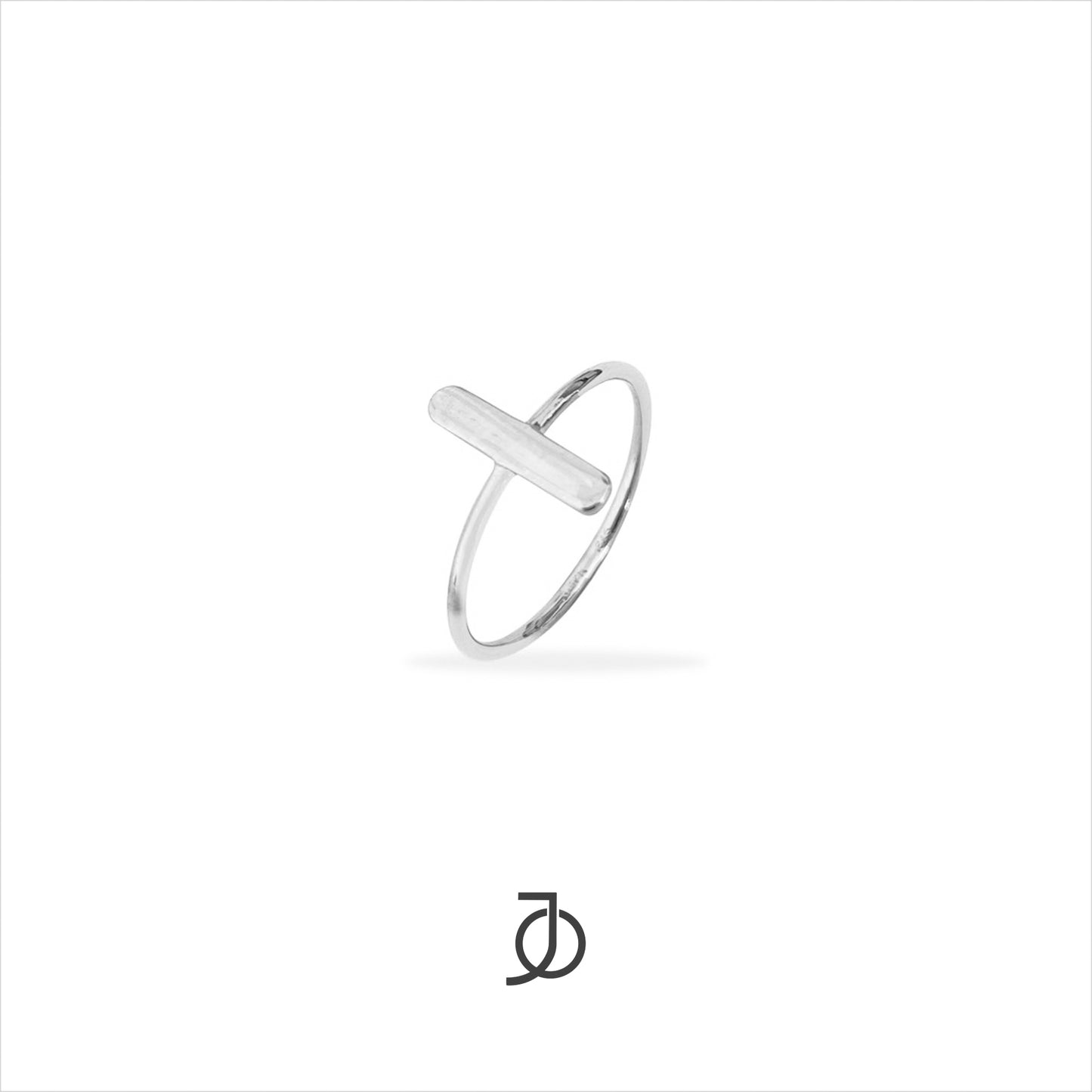 Jo Gold Bar Ring