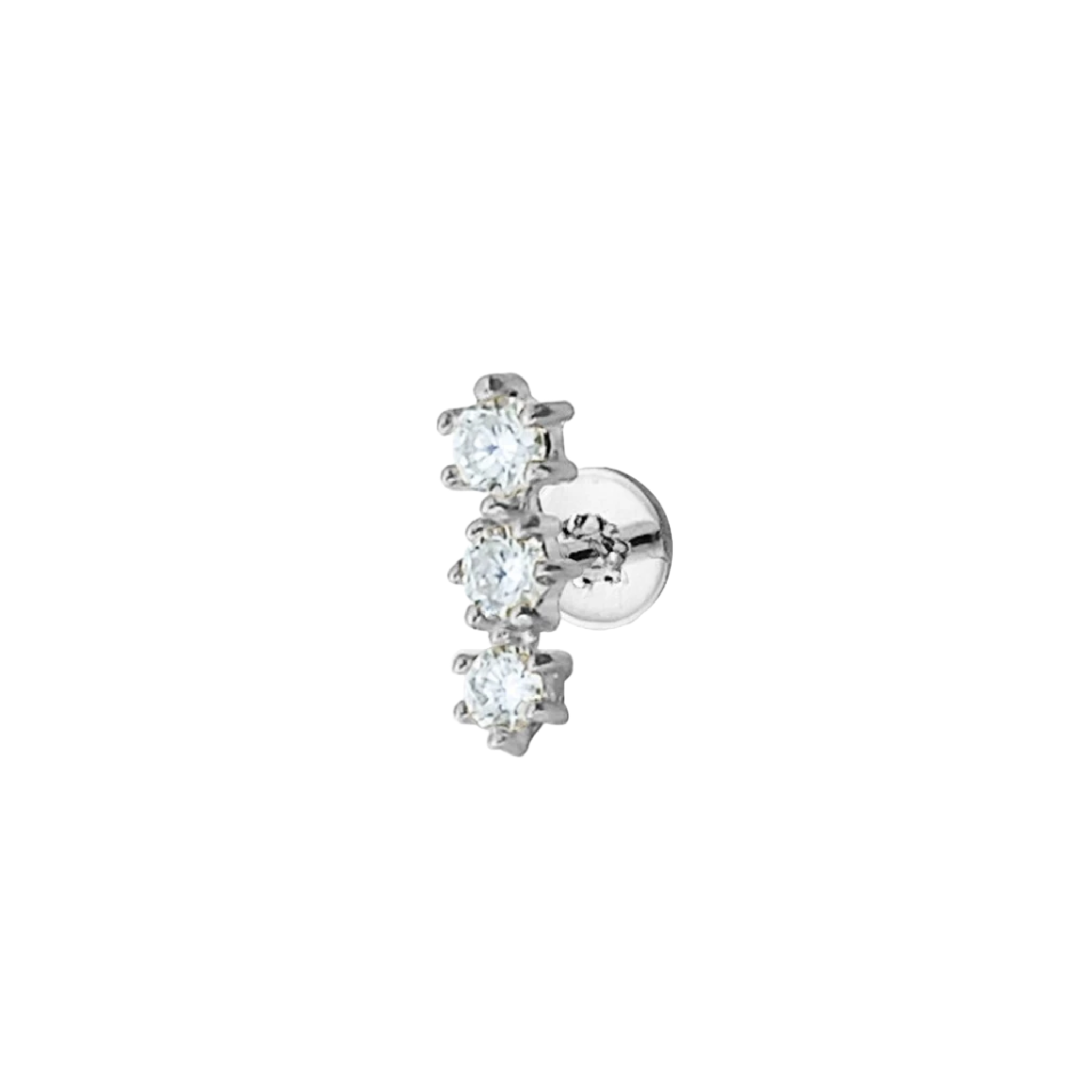 JO Bar 3 Mini Diamonds Flat Back