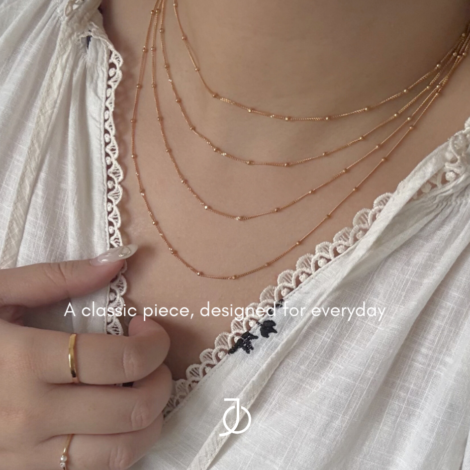 JO Gold Ball Chain