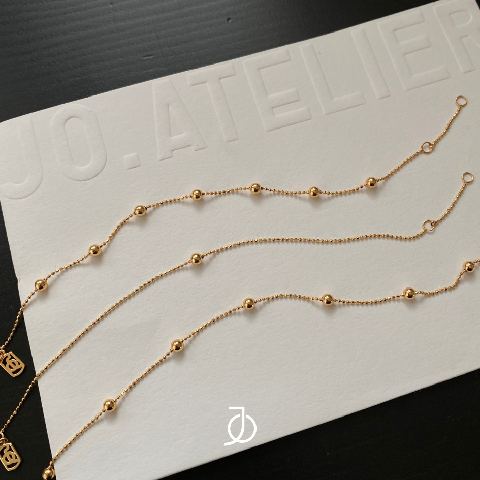JO Gelang Emas - Ball By The Yard Mini Beaded Bracelet