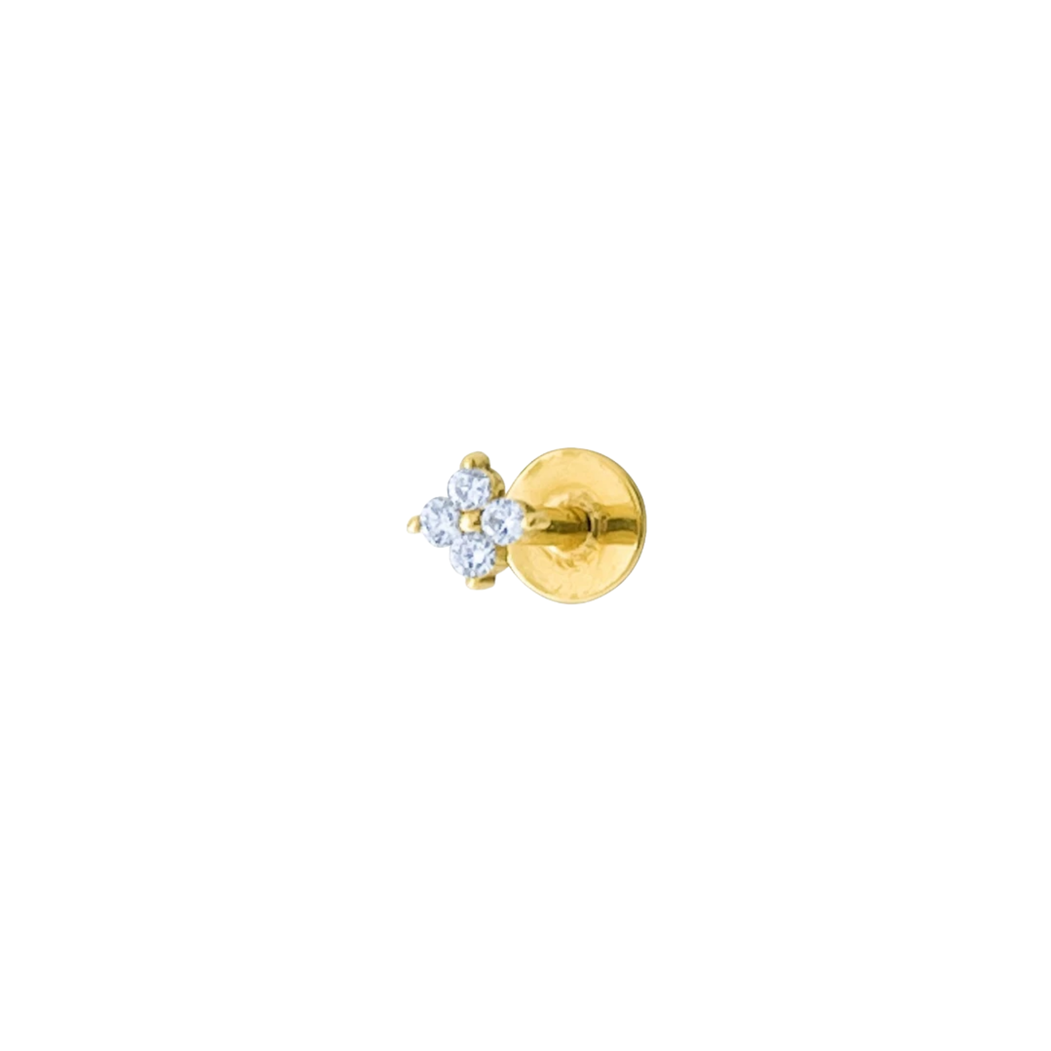JO Mini Clover Diamond Flat Back