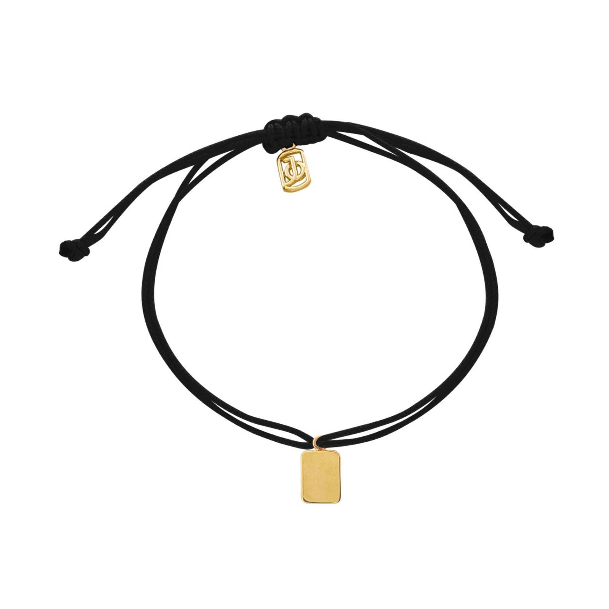 JO Rec Tag On Cord Bracelet 17k