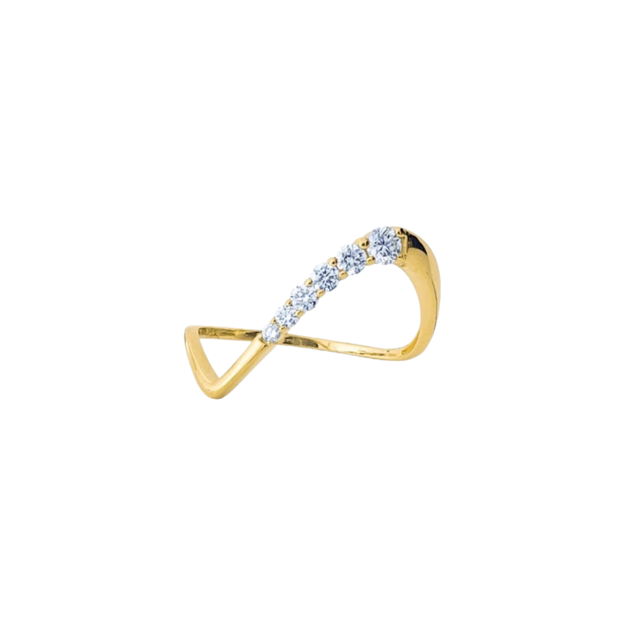 JO Diamond Wave Ring