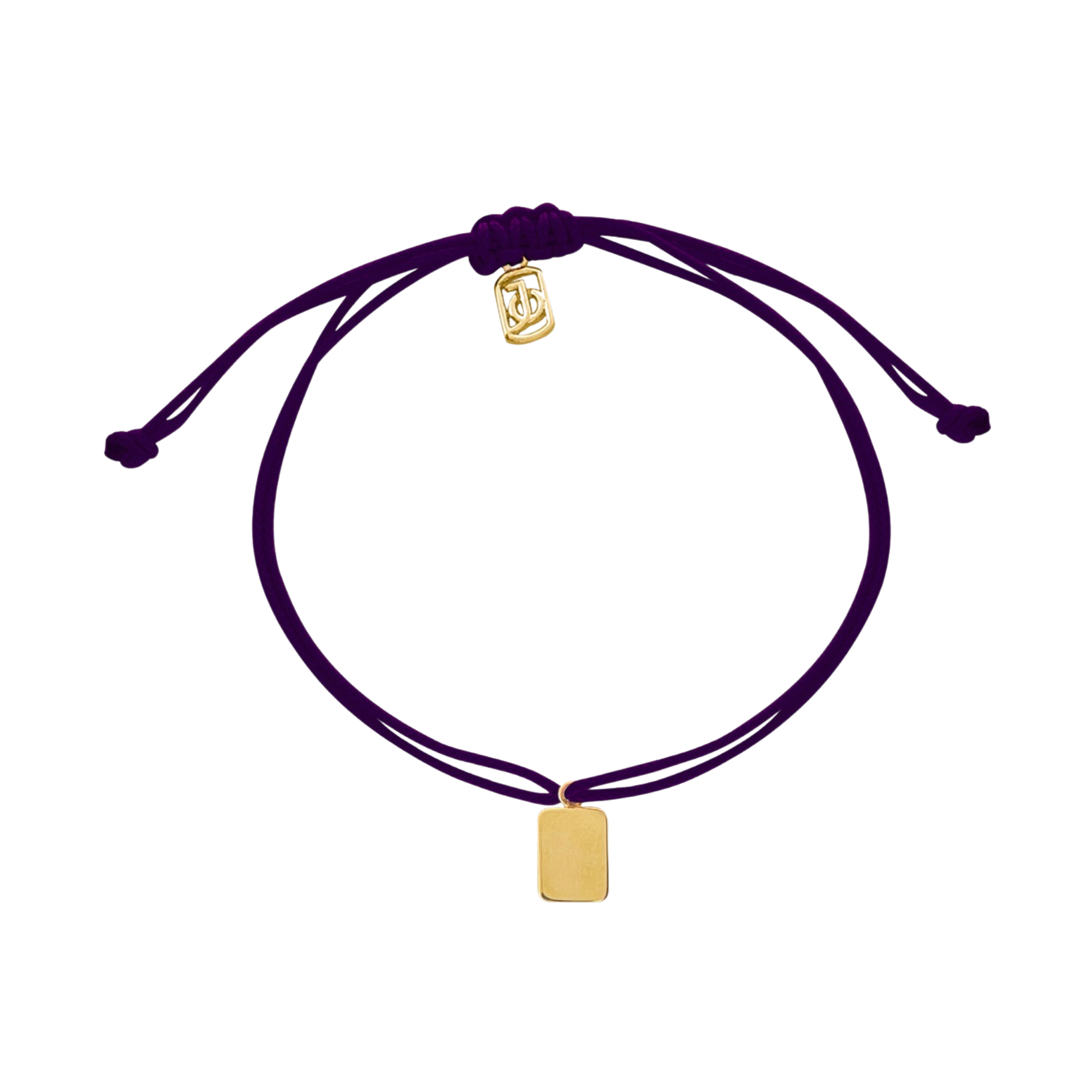 JO Rec Tag On Cord Bracelet 17k