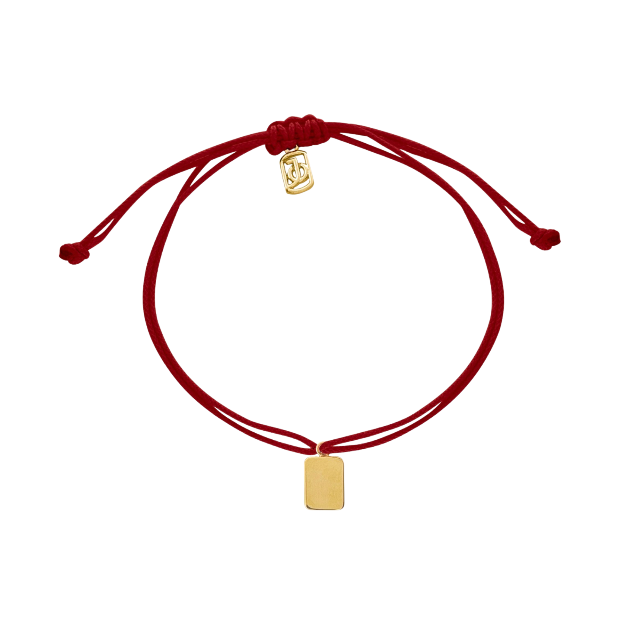 JO Rec Tag On Cord Bracelet 17k