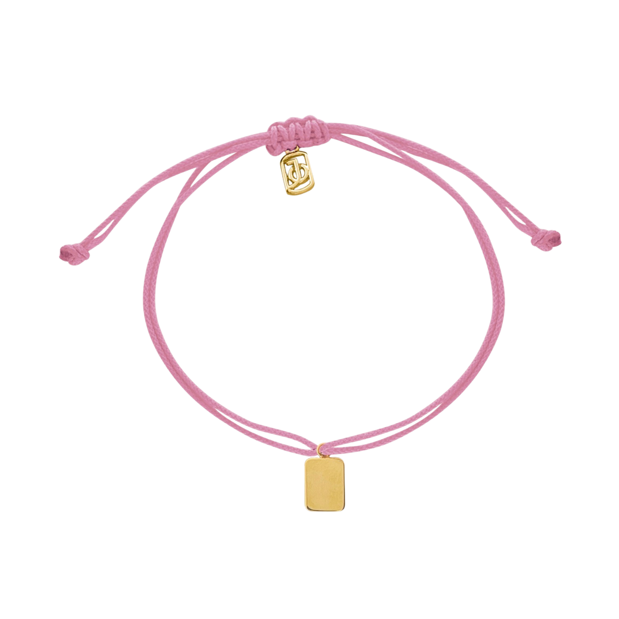JO Rec Tag On Cord Bracelet 17k