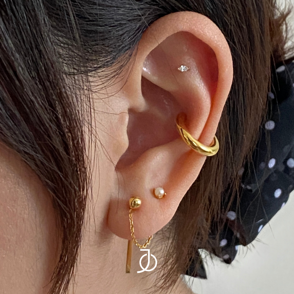 JO Mini Pearl Stud