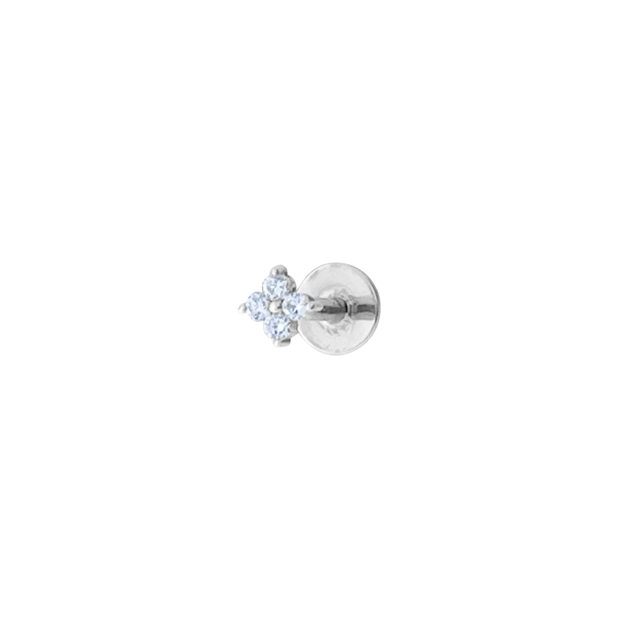 JO Mini Clover Diamond Flat Back