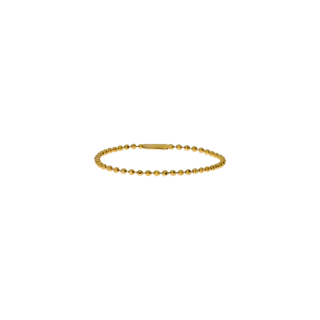 JO Mini Beaded Chain Rings