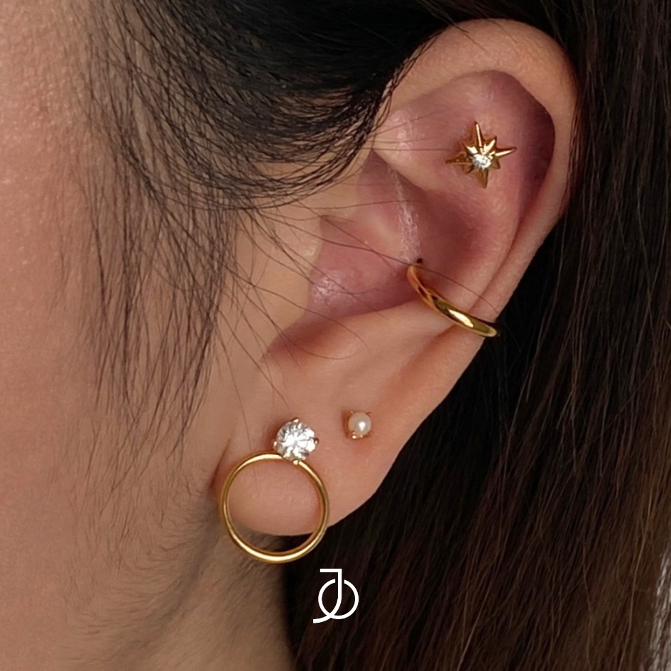 JO Mini Pearl Stud